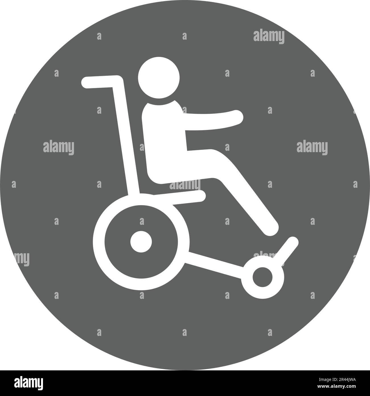 Behinderung, Behinderung, angemessenes Symbol – perfekt für Printmedien, Web, Aktienbilder, kommerzielle Zwecke oder jede Art von Designprojekt. Stock Vektor