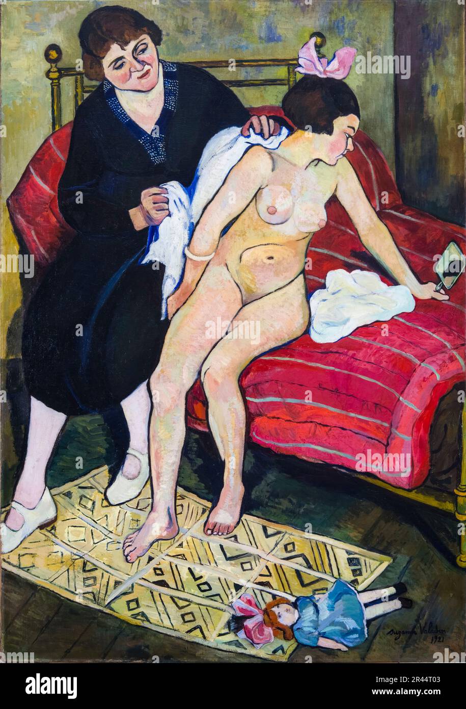 Suzanne Valadon, Gemälde, die verlassene Puppe, 1921 Stockfoto