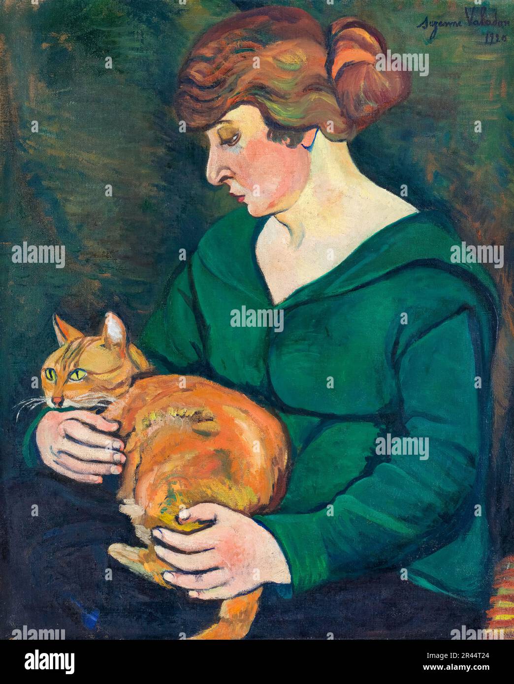 Suzanne Valadon, Malerei, Louson et Raminou, 1920 Stockfoto