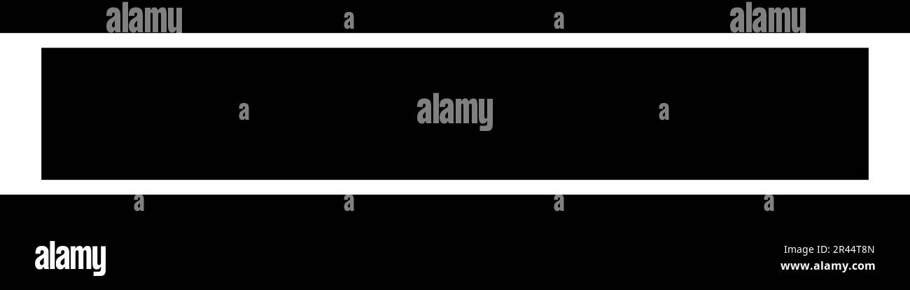 Trägerträger I-Träger Stahlschiene für die Metallindustrie Konzept Baumaterial Symbol schwarz Vektor Abbildung flach Stock Vektor