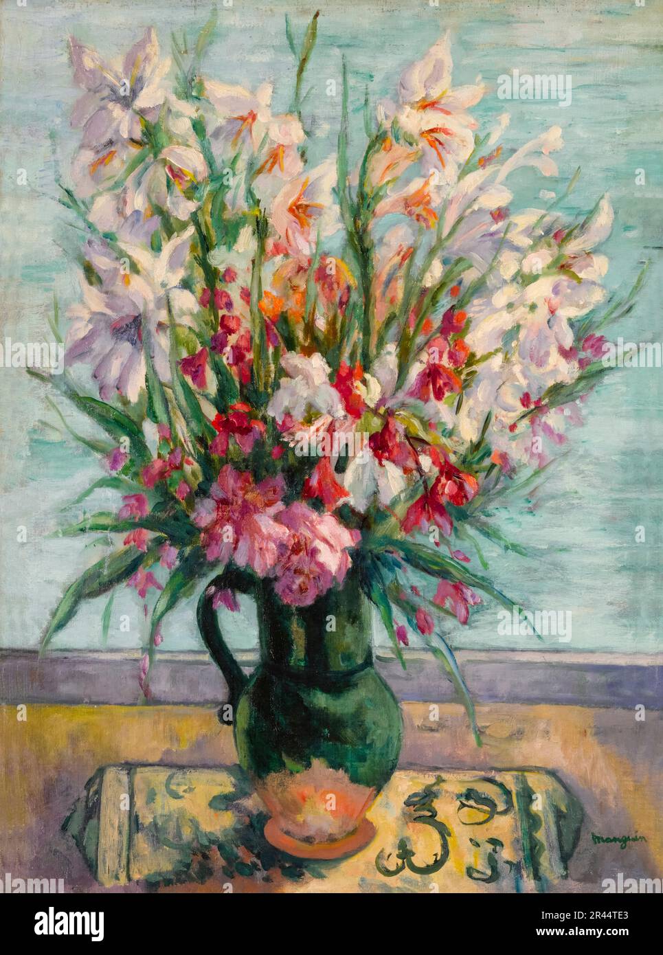 Henri Manguin、【Fleurs dans un Vase】