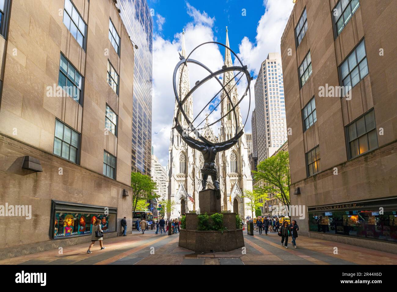 St. Patricks Church Manhatten, New York City, NY, Vereinigte Staaten von Amerika Stockfoto