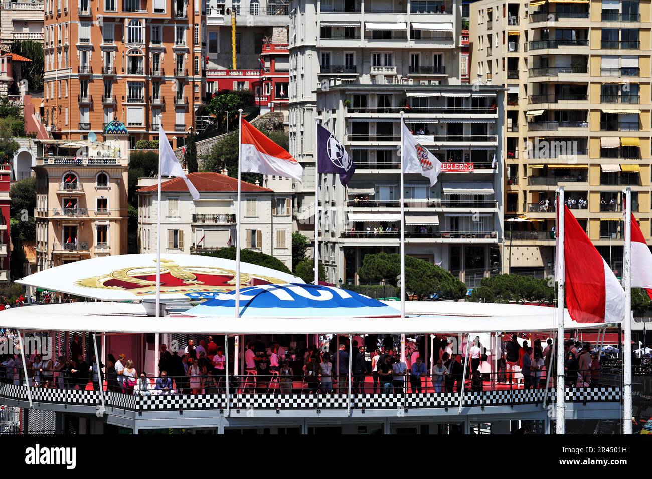 Monte Carlo, Monaco. 26. Mai 2023. Atmosphäre des Stromkreises. Formel-1-Weltmeisterschaft, Rd 7, Monaco Grand Prix, Freitag, 26. Mai 2023. Monte Carlo, Monaco. Kredit: James Moy/Alamy Live News Stockfoto