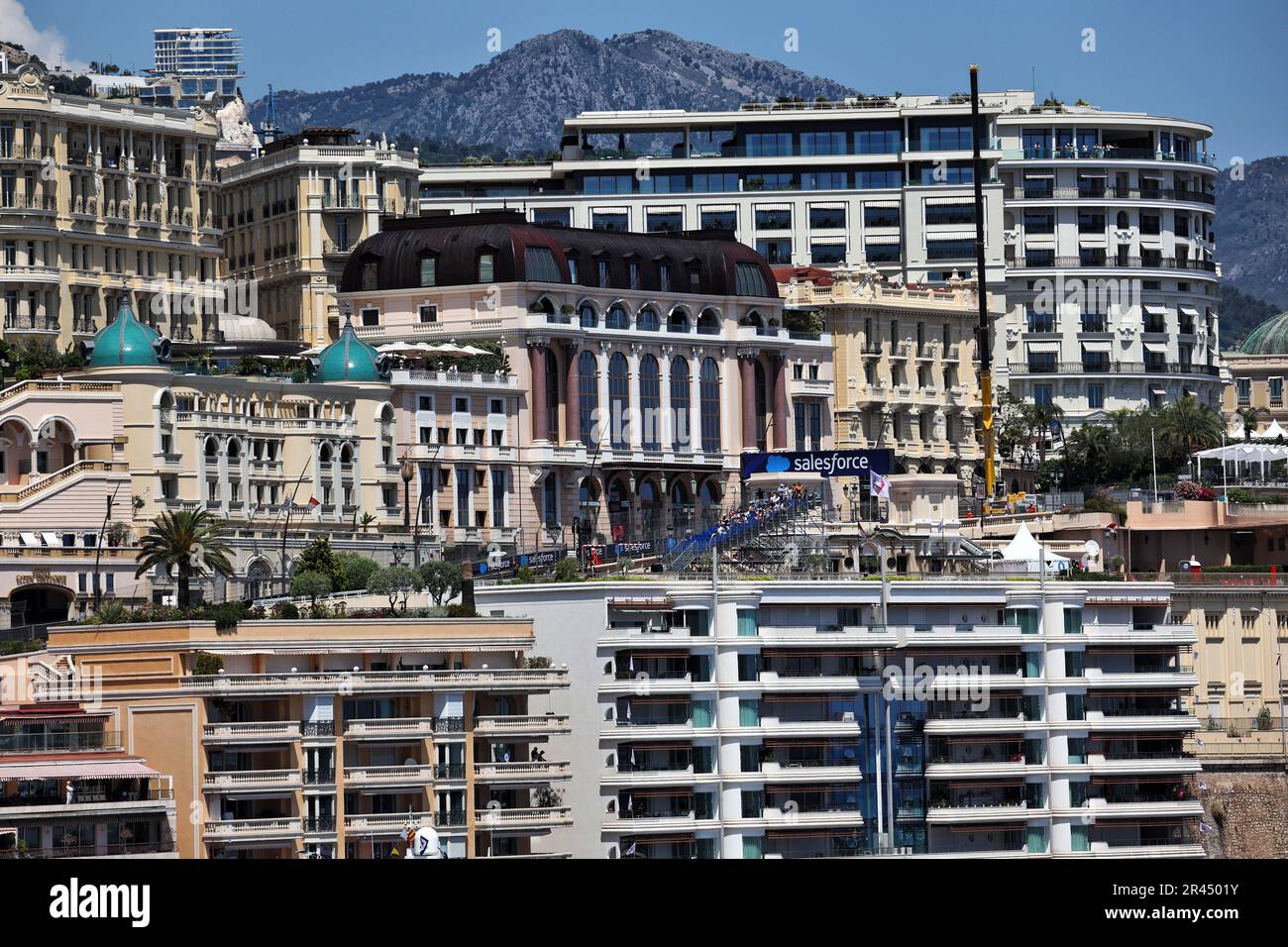 Monte Carlo, Monaco. 26. Mai 2023. Atmosphäre des Stromkreises. Formel-1-Weltmeisterschaft, Rd 7, Monaco Grand Prix, Freitag, 26. Mai 2023. Monte Carlo, Monaco. Kredit: James Moy/Alamy Live News Stockfoto