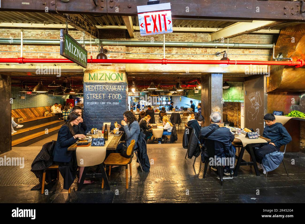 Chelsea Market Manhatten, New York City, NY, Vereinigte Staaten von Amerika Stockfoto