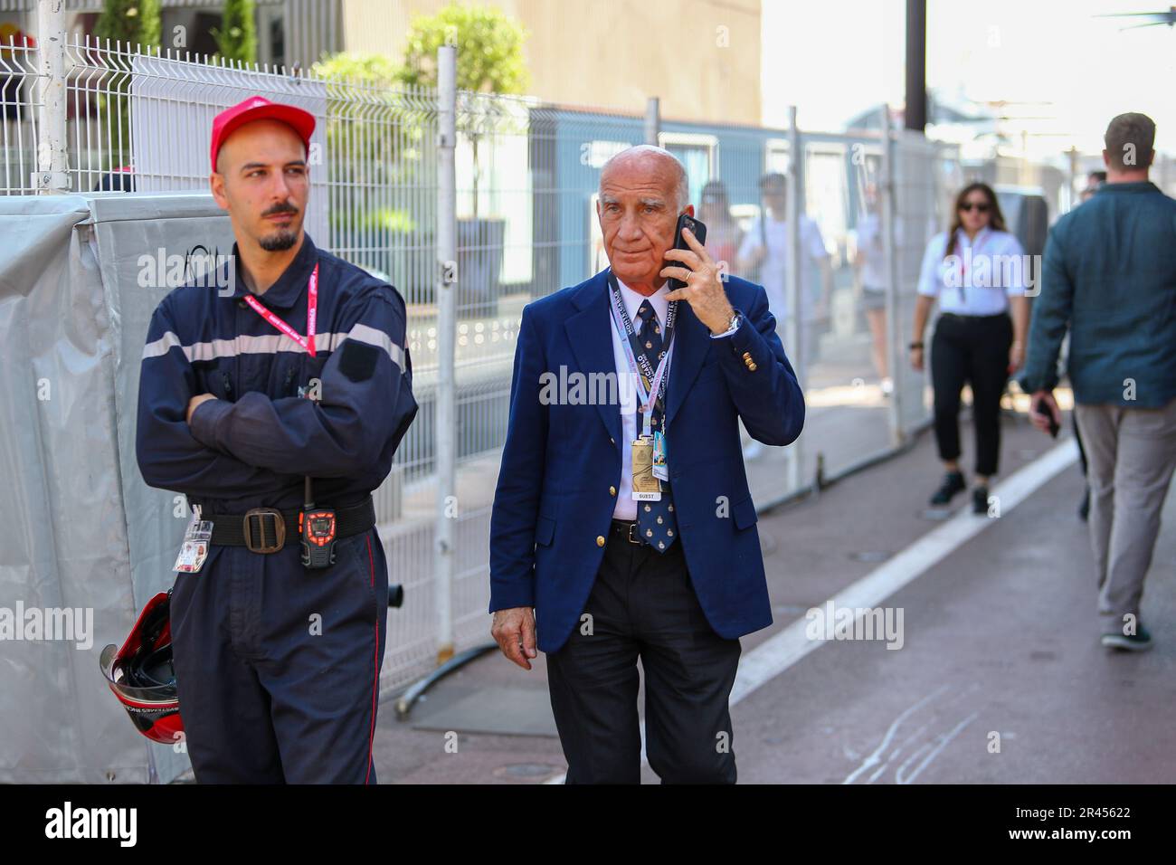 Circuit de Monaco, Montecarlo, Fürstentum Monaco, 25. Mai 2023, Während DER FORMEL 1 GRAND PRIX DE MONACO 2023 - Montecarlo, 25-28. Mai 2023 Stockfoto