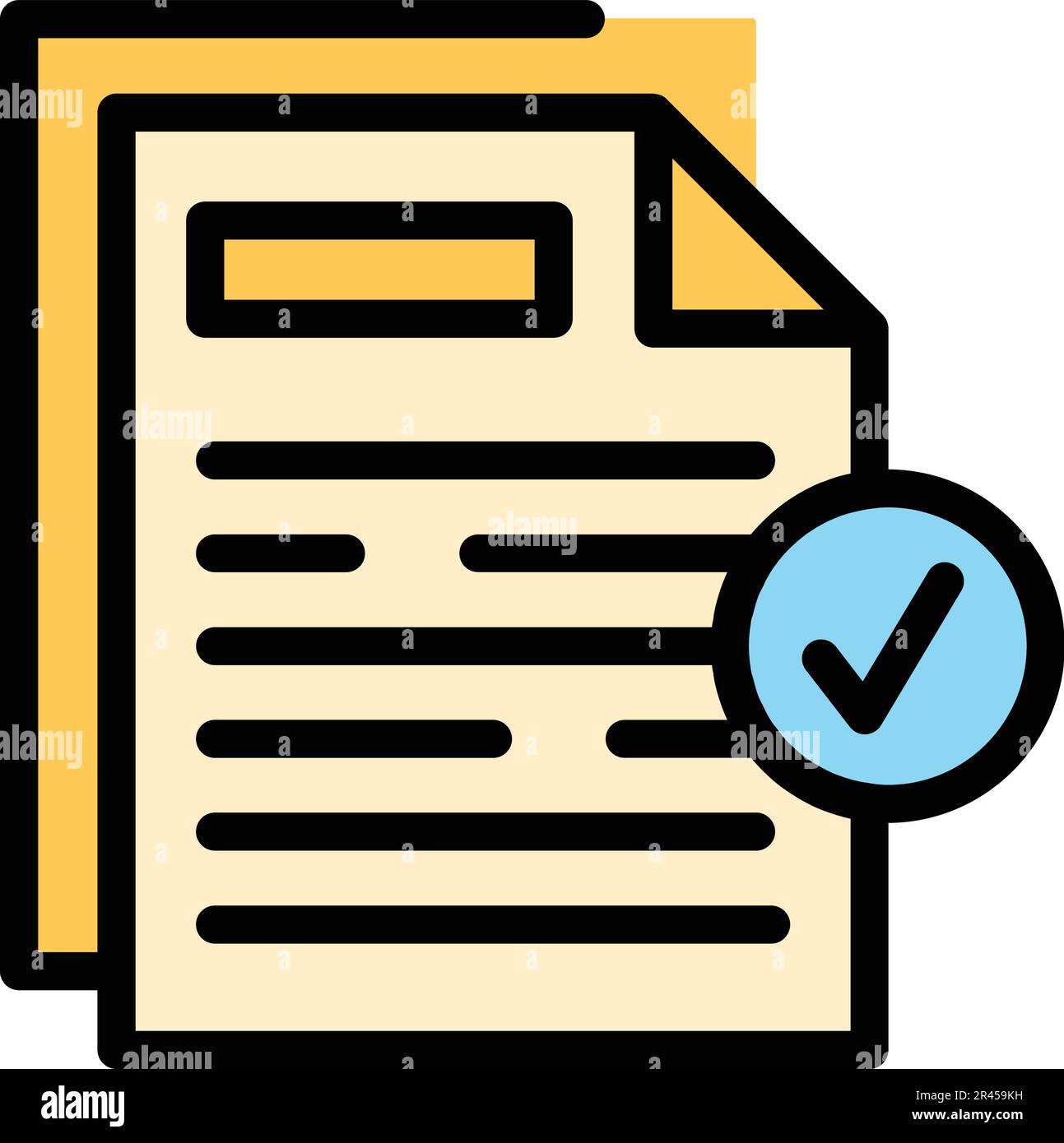Symbol für Brainstorming-Dateien. Gliederung Brainstorming-Dateien Vektorsymbol für Webdesign isoliert auf weißem Hintergrund Stock Vektor