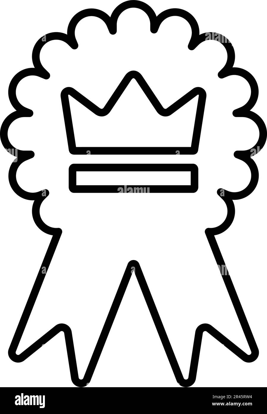 Emblem Reputation Icon – wunderschönes Vektordesign. Perfekt für Web, Printmedien, Online-Design, kommerzielle Verwendung oder jede Art von Designprojekt. Stock Vektor