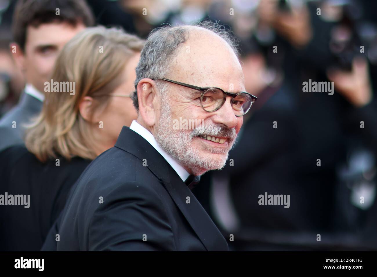 Cannes, Frankreich. 26. Mai 2023. Cannes, Frankreich 22. Mai 2023; Jean-Pierre Darroussin besucht den roten Teppich „Club Zero“ während des 76. Jährlichen Filmfestivals von Cannes im Palais des Festivals am 22. Mai 2023 in Cannes, Frankreich, Bild und Copyright Thierry CARPICO/ATP images (CARPICO Thierry/ATP/SPP). Kredit: SPP Sport Press Photo. Alamy Live News Stockfoto