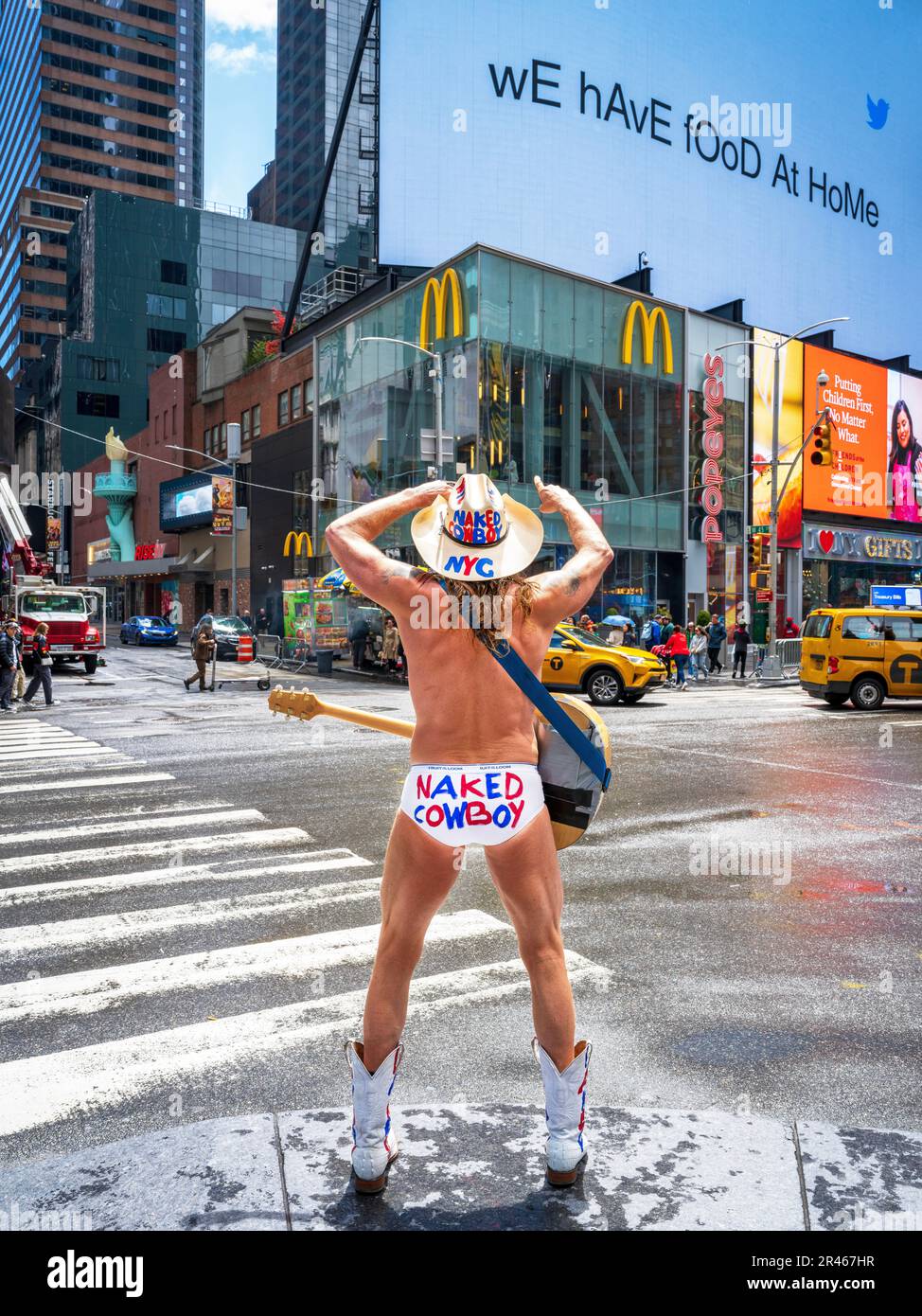 Times Square, Manhatten New York City, NY, Vereinigte Staaten von Amerika Stockfoto