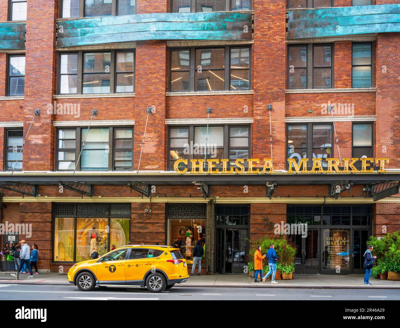 Chelsea Market Manhatten, New York City, NY, Vereinigte Staaten von Amerika Stockfoto