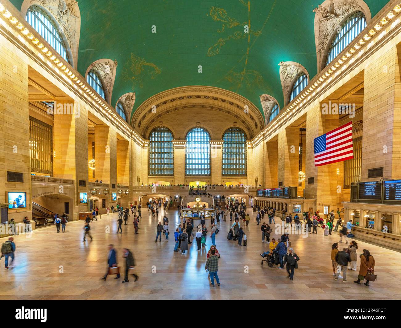 Grand Central Station Manhatten, New York City, NY, Vereinigte Staaten von Amerika Stockfoto