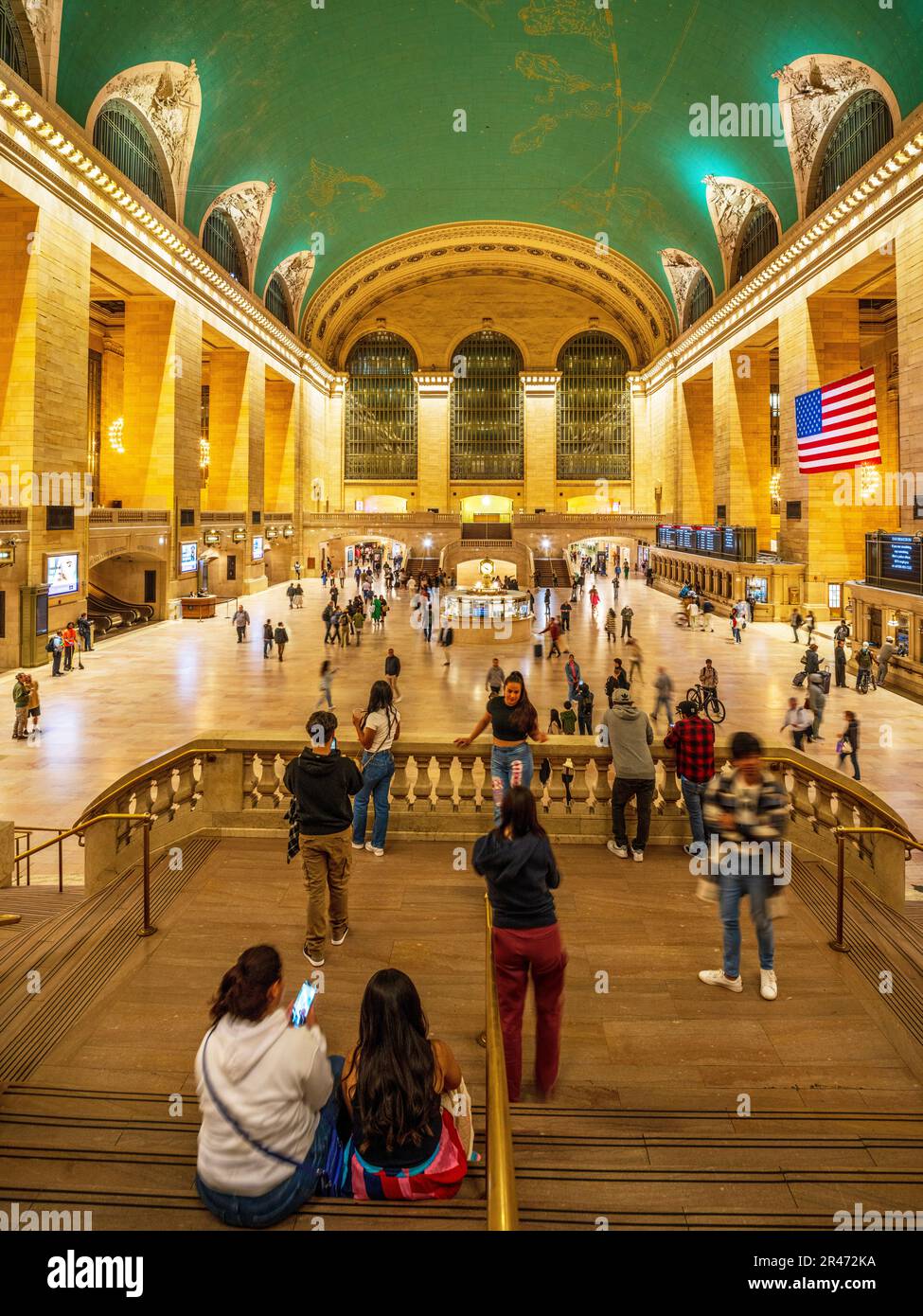 Grand Central Station Manhatten, New York City, NY, Vereinigte Staaten von Amerika Stockfoto