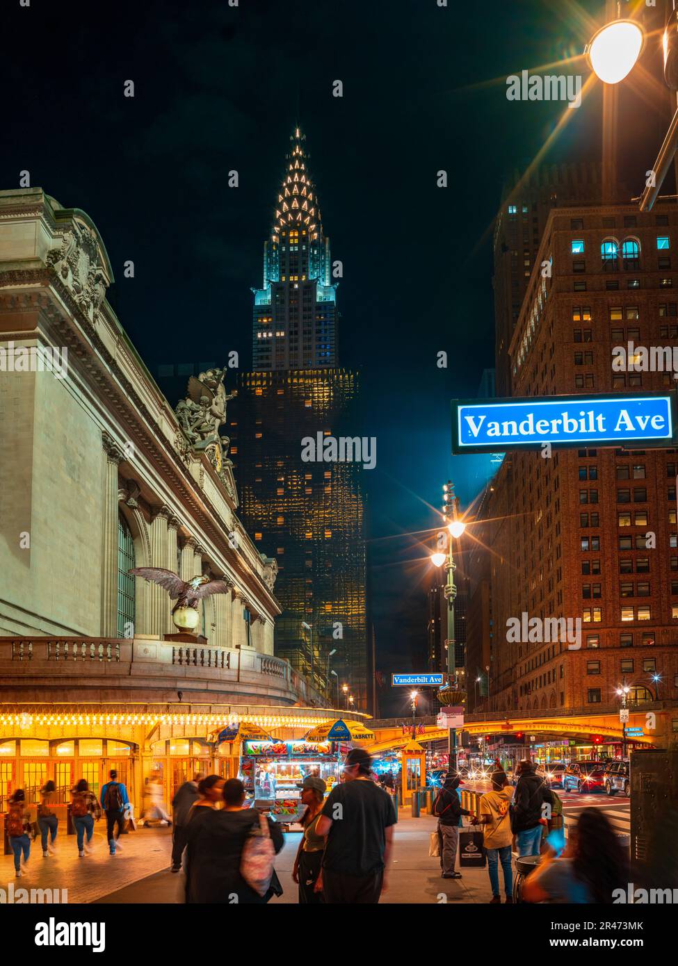 Grand Central Station Manhatten, New York City, NY, Vereinigte Staaten von Amerika Stockfoto