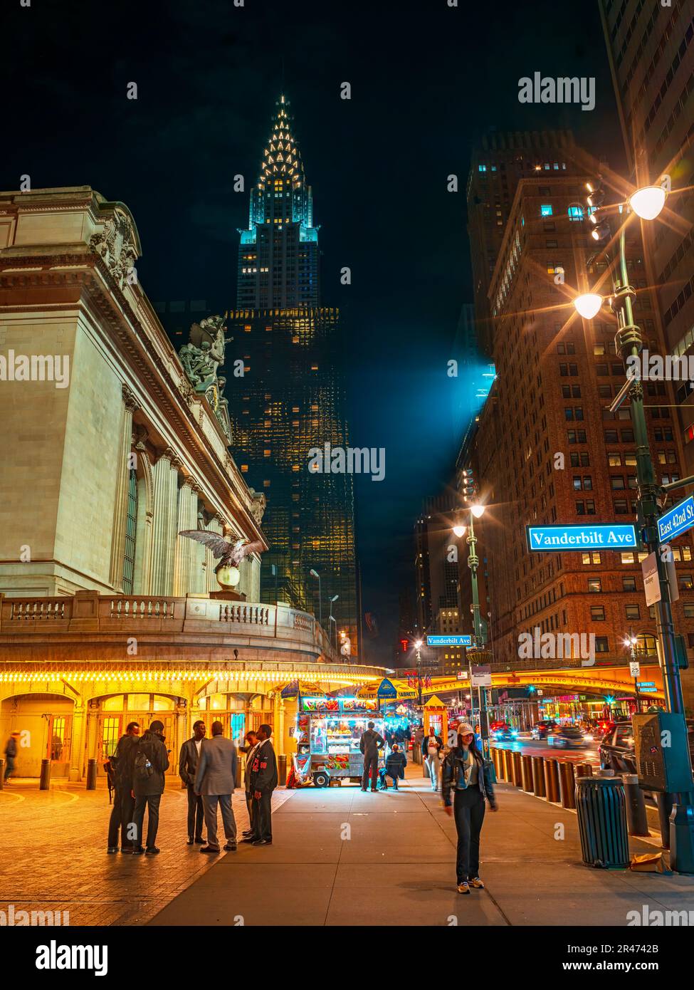 Grand Central Station Manhatten, New York City, NY, Vereinigte Staaten von Amerika Stockfoto
