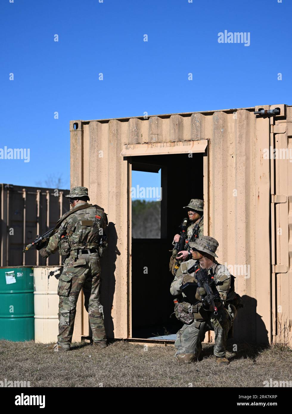 Soldaten, die den USA zugeteilt wurden Army John F. Kennedy Special