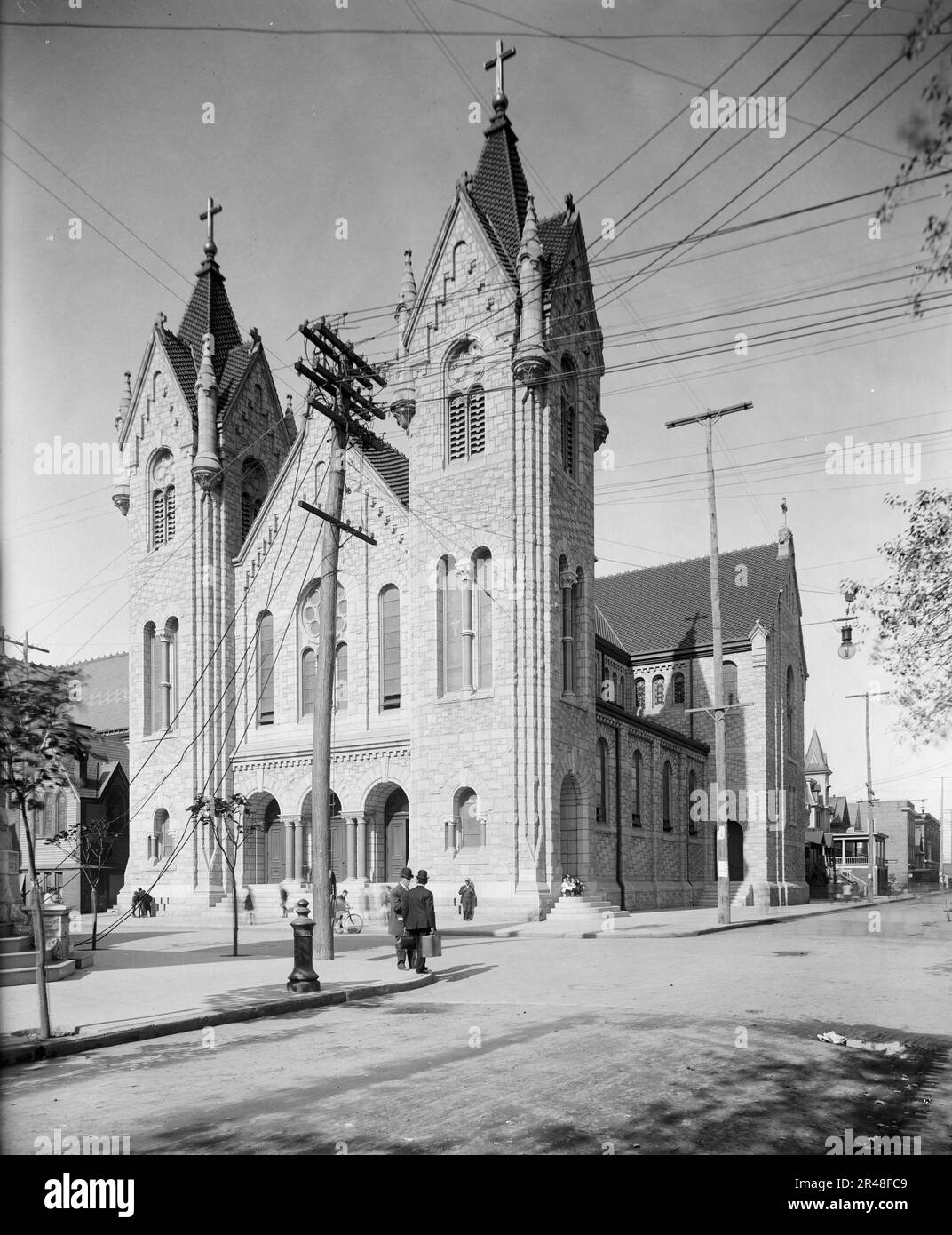 St. Nicholas Church, Atlantic City, N.J., zwischen 1900 und 1910. Stockfoto