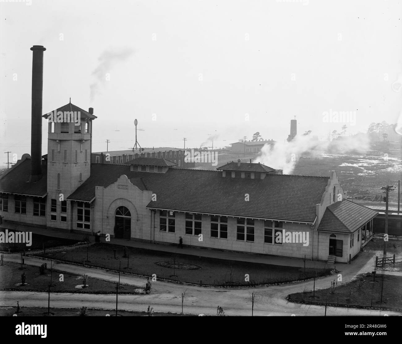 Power House of Great Southern Hotel, Gulfport, Miss, zwischen 1903 und 1910. Stockfoto