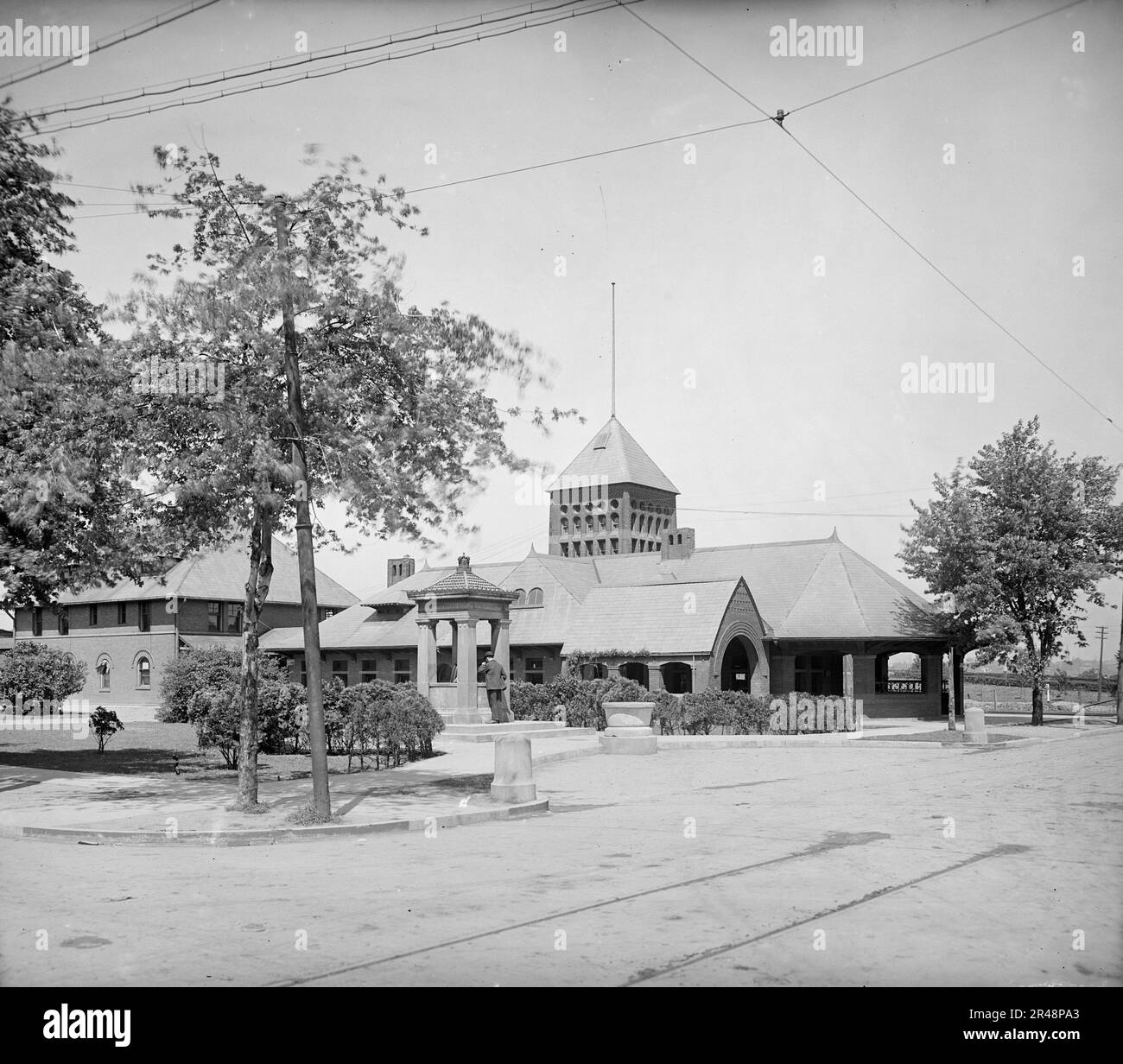 Bahnhof, Walkerville, Ont., zwischen 1905 und 1915. Stockfoto