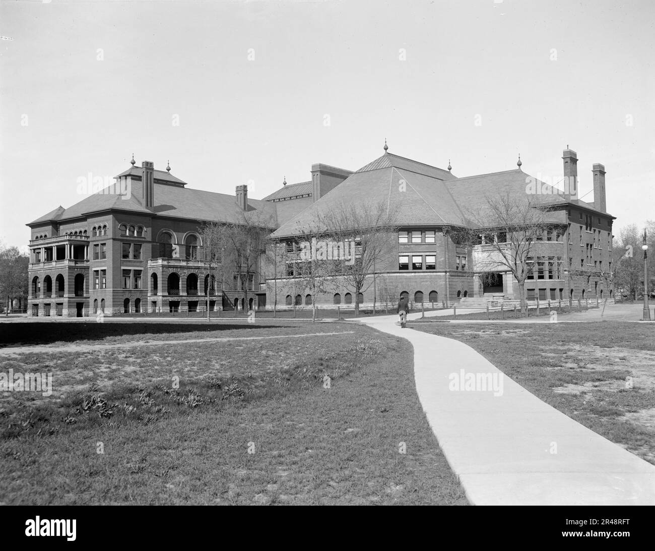 Waterman Gymnasium, U. of M. [d. h. University of Michigan], Ann Arbor, Michigan, zwischen 1910 und 1920. Stockfoto