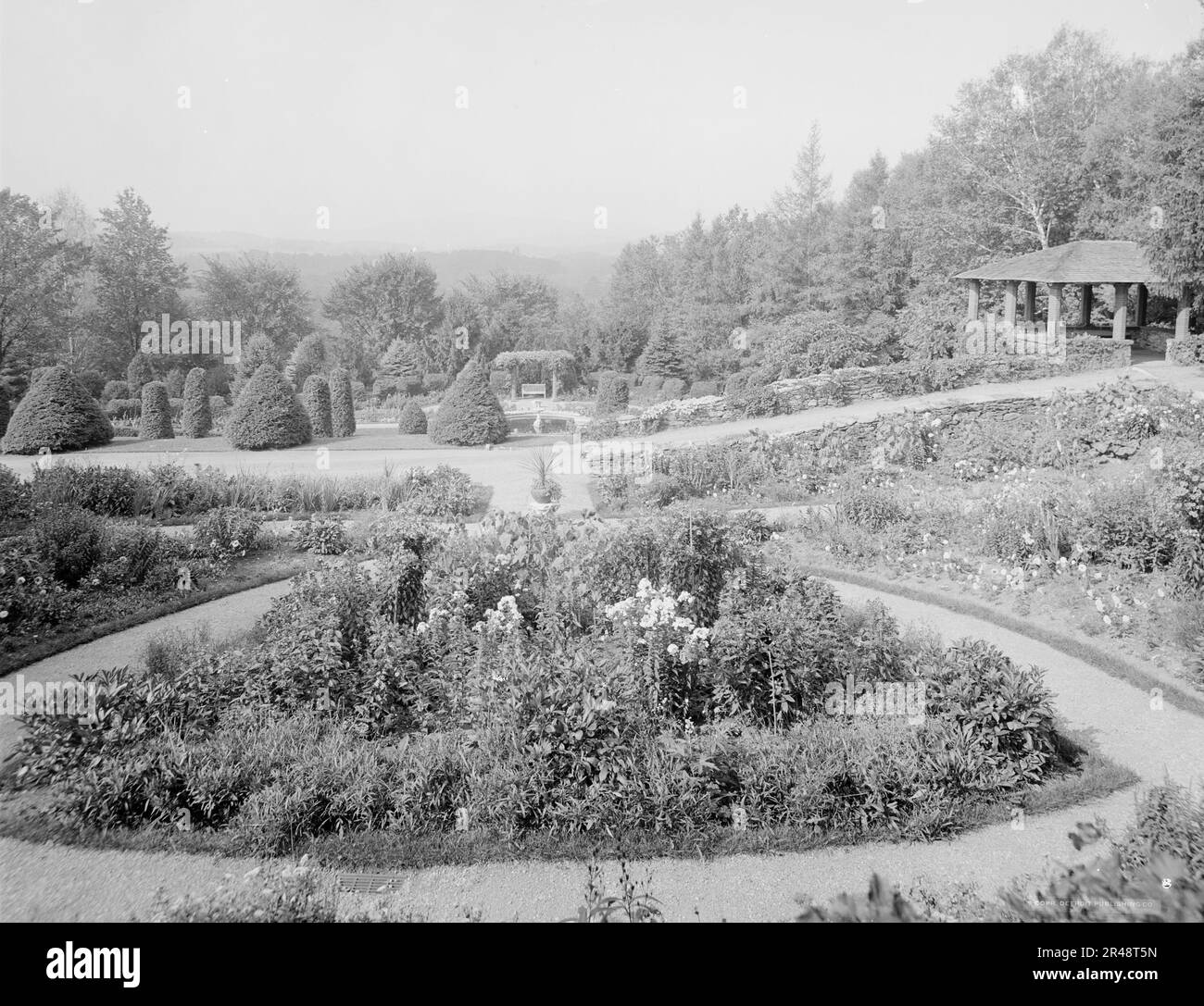 The Gardens, Heimstadion der Honey Joseph Choate, Stockbridge, Mass., c.between 1910 und 1920. Stockfoto