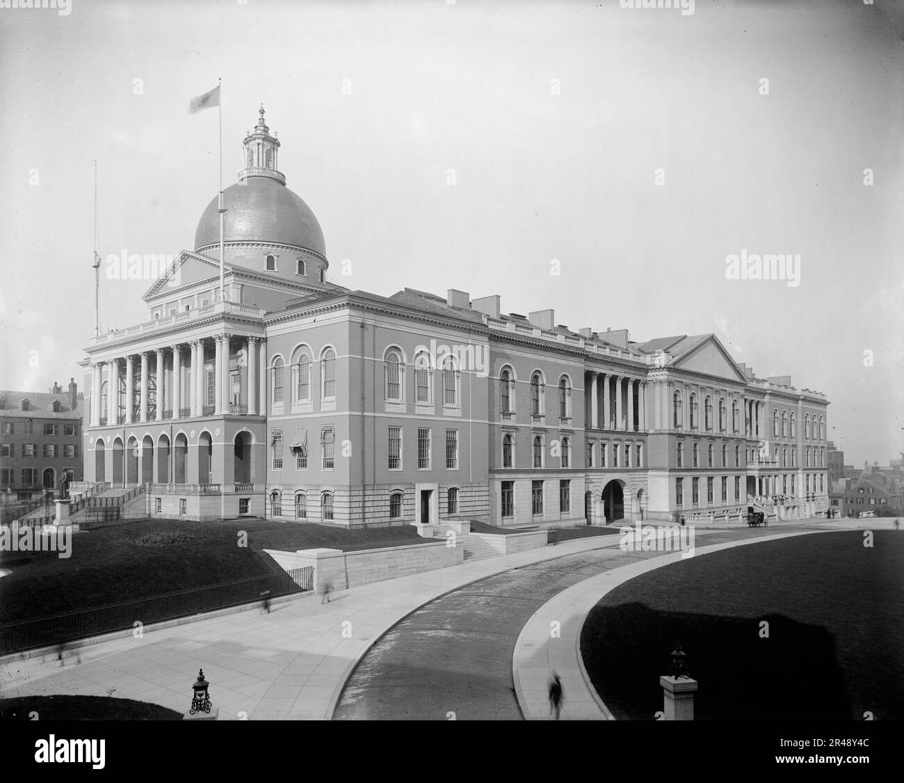 Massachusetts State House, Boston, Mass., zwischen 1900 und 1910. Stockfoto