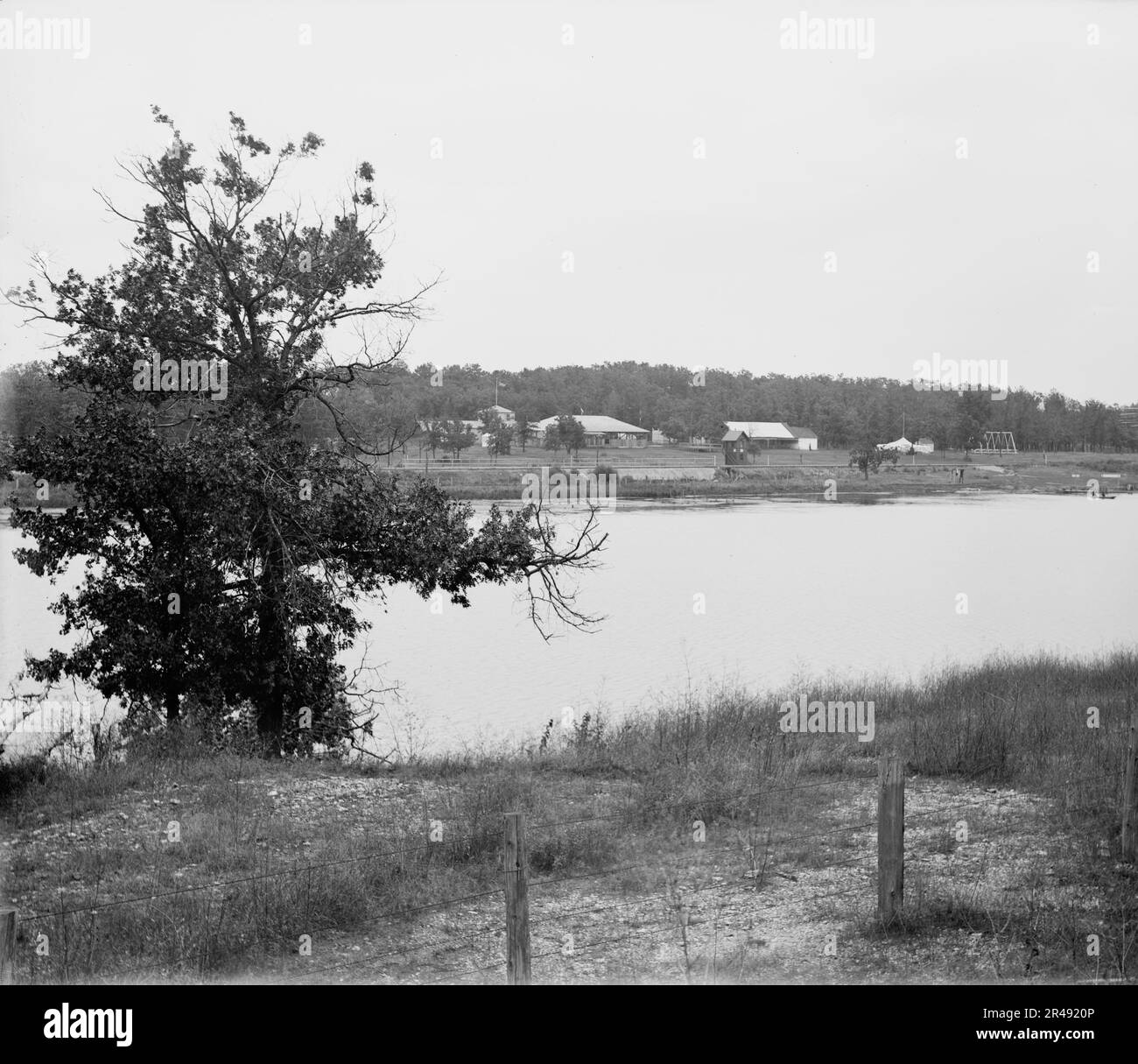 Batavia, Laurelwood Park, zwischen 1880 und 1899. Stockfoto