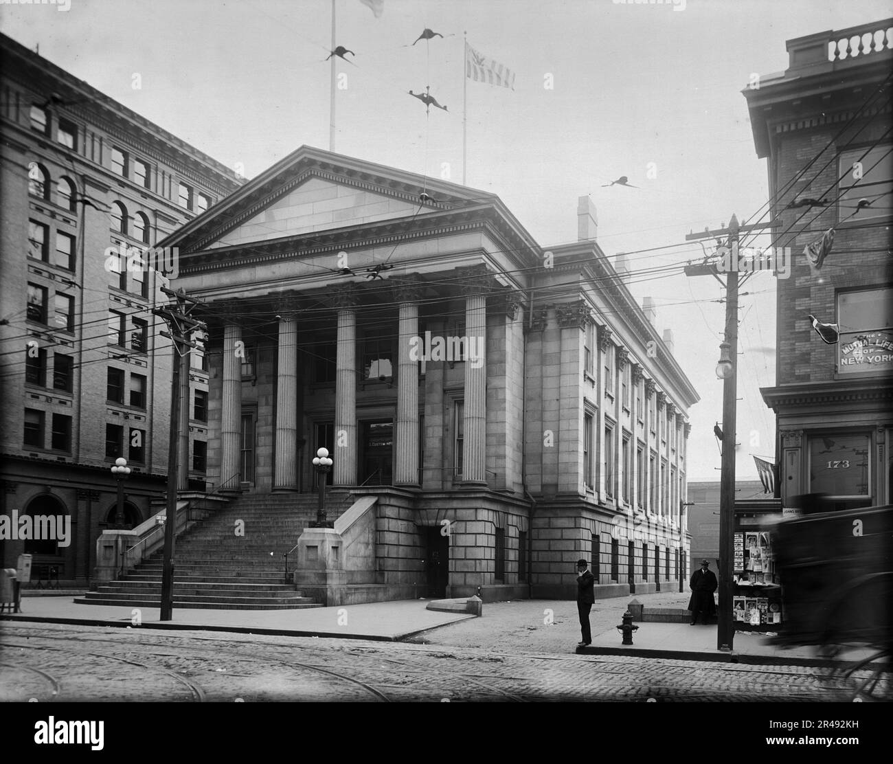 Old Custom House, Norfolk, Virginia, c1905. Stockfoto