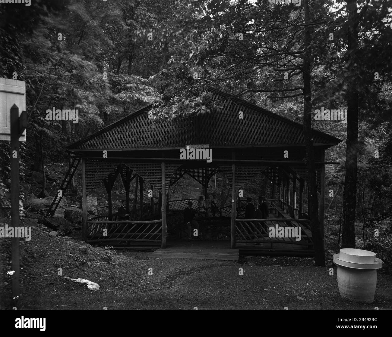 Glen Afton Spring, in der Nähe des Penn Mar Park, c1903. Stockfoto