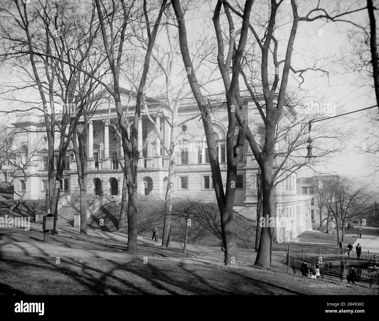 Virginia State Library, Hauptquartier, Richmond, Virginia, zwischen 1900 und 1920. Stockfoto