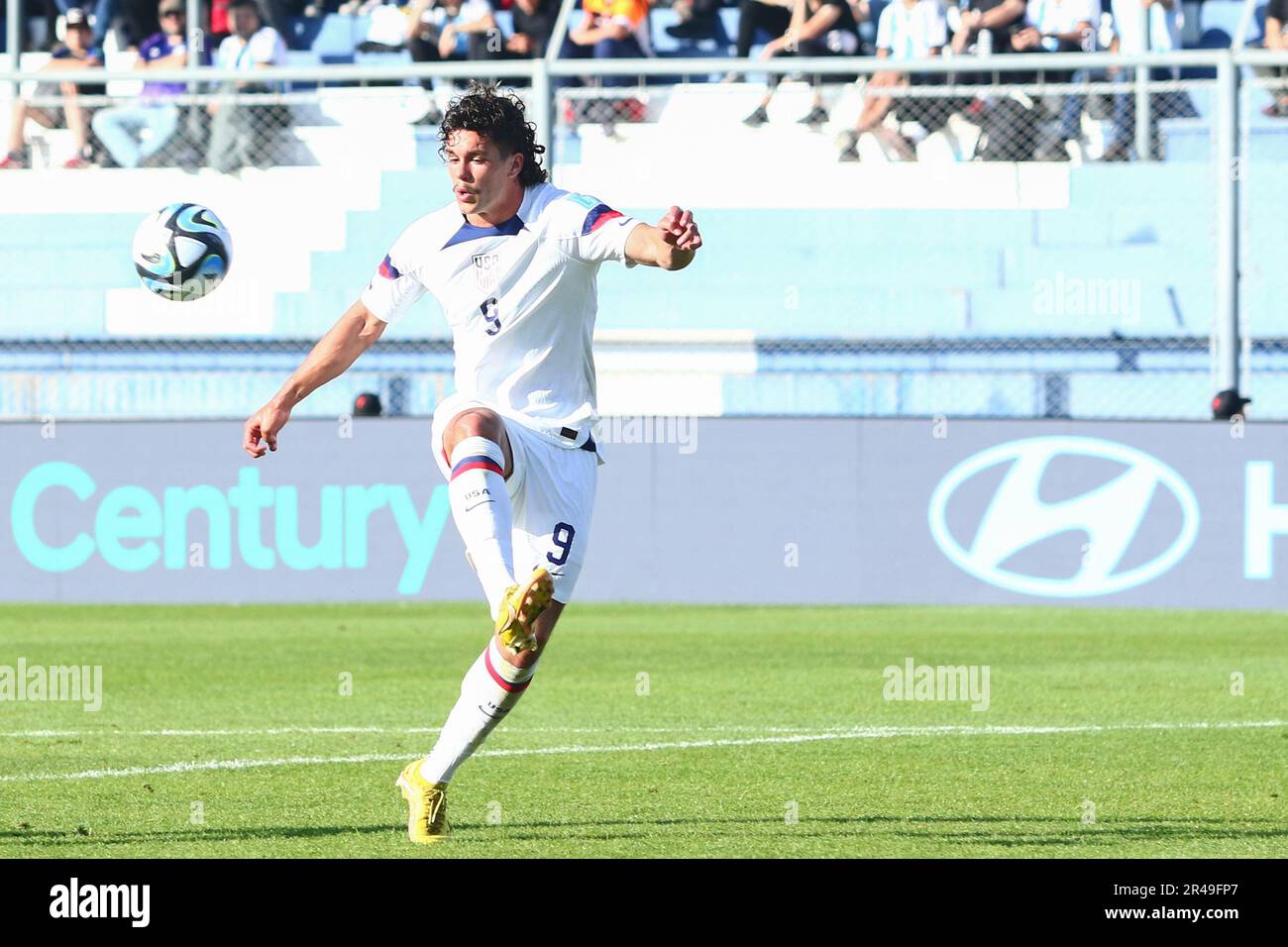 San Juan, Argentinien, 26. Mai 2023, während des Spiels der dritten Runde der Gruppe B zur FIFA-Weltmeisterschaft U20 im Bicentenario Stadium (Foto: Néstor J. Beremblum) Stockfoto