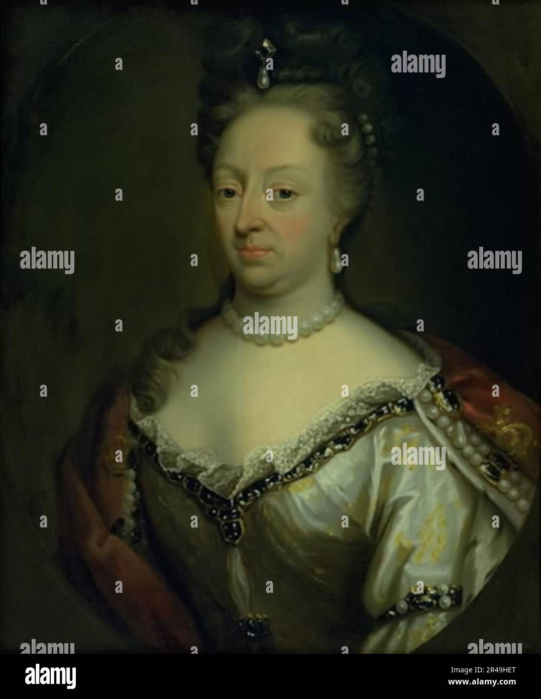 Königin Charlotte Amalie, 1700-1800. Stockfoto