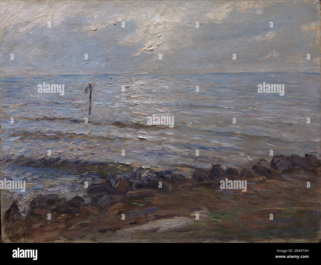 Sonnenlicht über dem Meer, 1882. Stockfoto