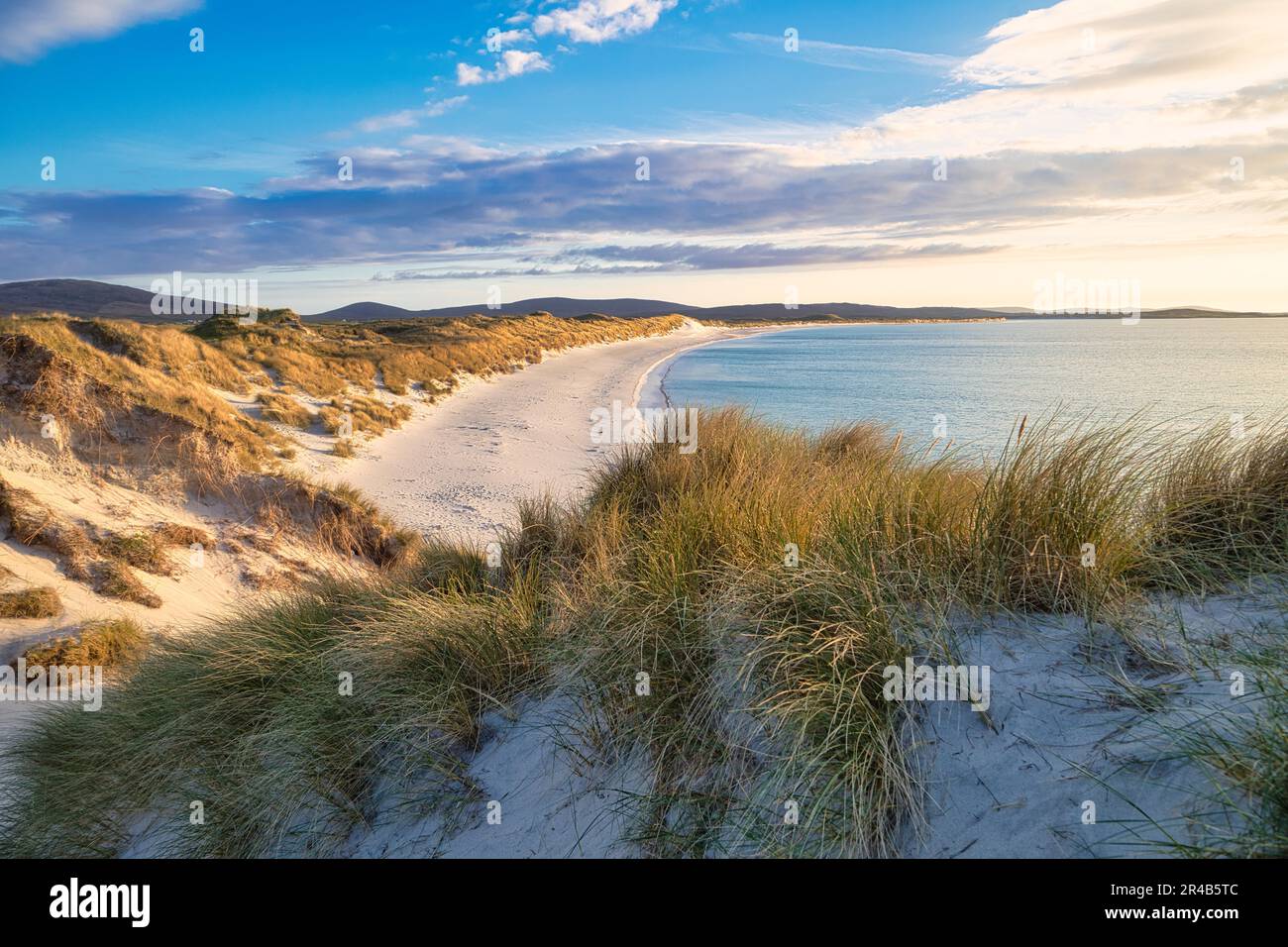 Clachan Sands Beach, North Uist, Outer Hebrides, Schottland, Großbritannien Stockfoto