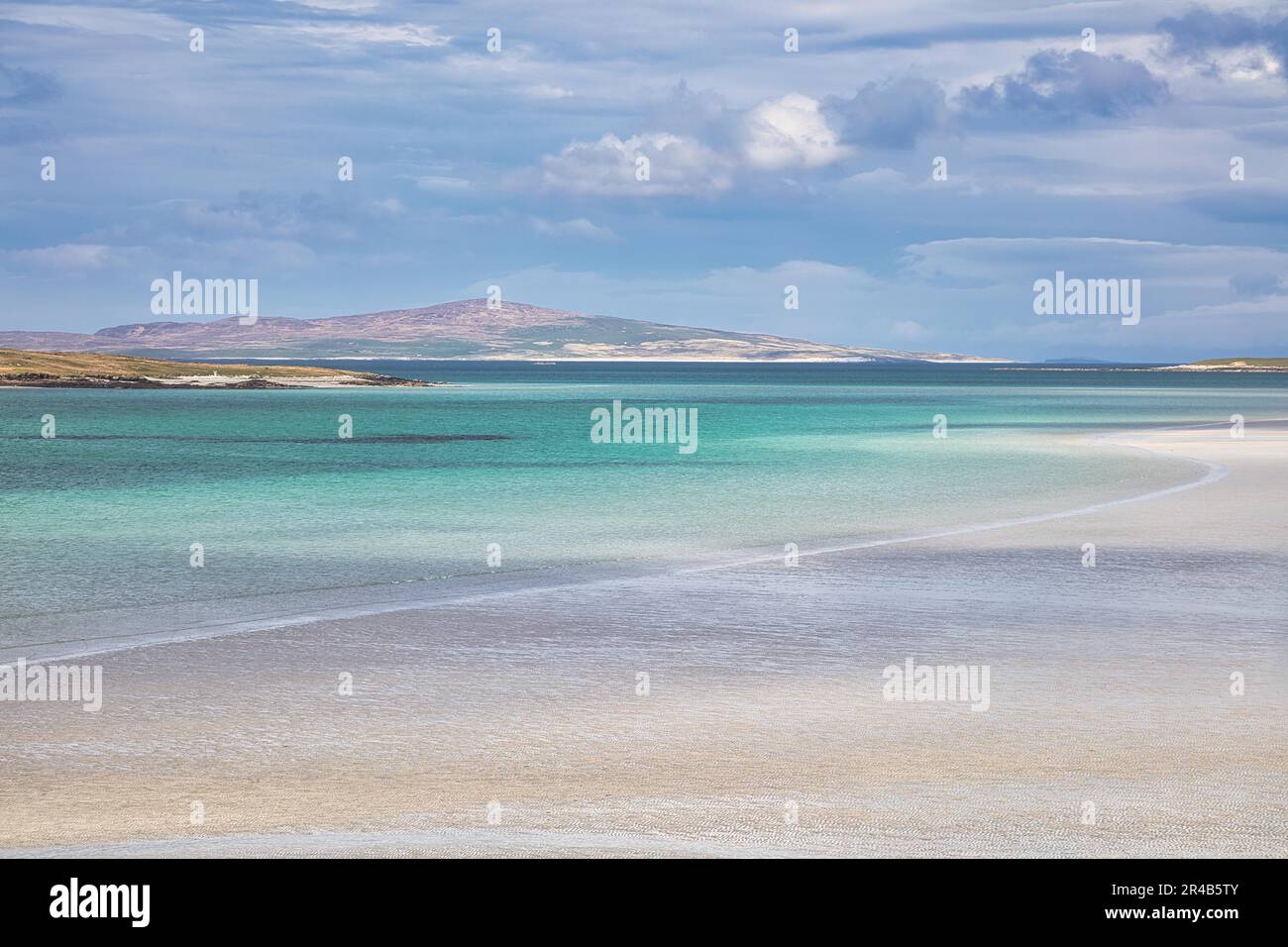 Clachan Sands Beach, North Uist, Outer Hebrides, Schottland, Großbritannien Stockfoto