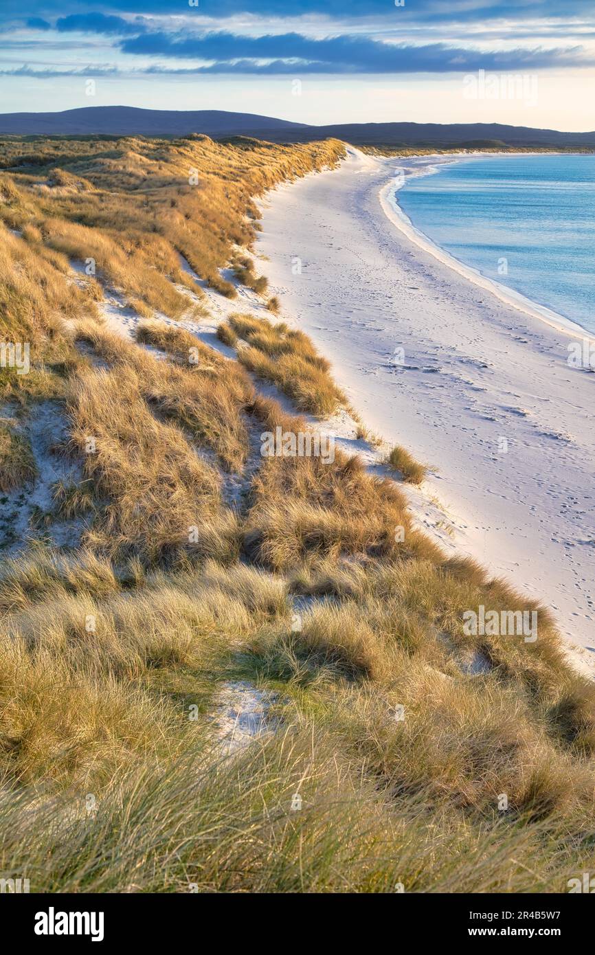 Clachan Sands Beach, North Uist, Outer Hebrides, Schottland, Großbritannien Stockfoto