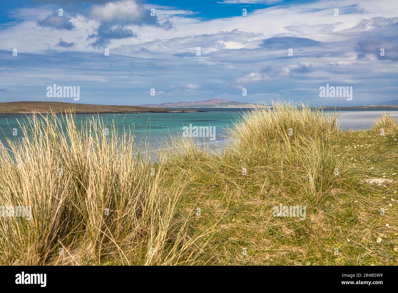 Clachan Sands Beach, North Uist, Outer Hebrides, Schottland, Großbritannien Stockfoto