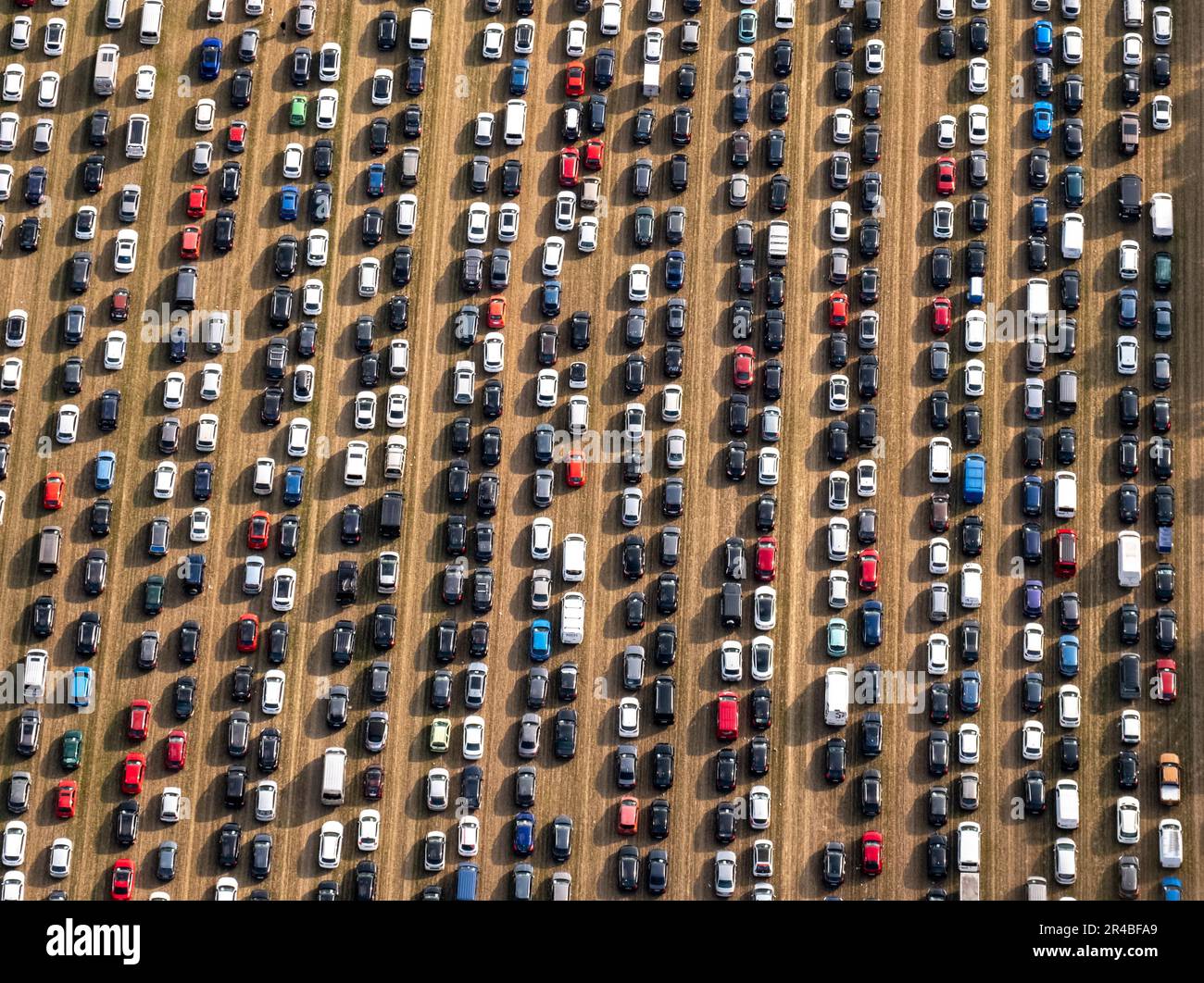PAROOKAVILLE GmbH, Radar Musik und Unterhaltungs GmbH, Teilnehmer des PAROOKAVILLE, Electronic Music Festival, Festivals auf der Veranstaltung Stockfoto