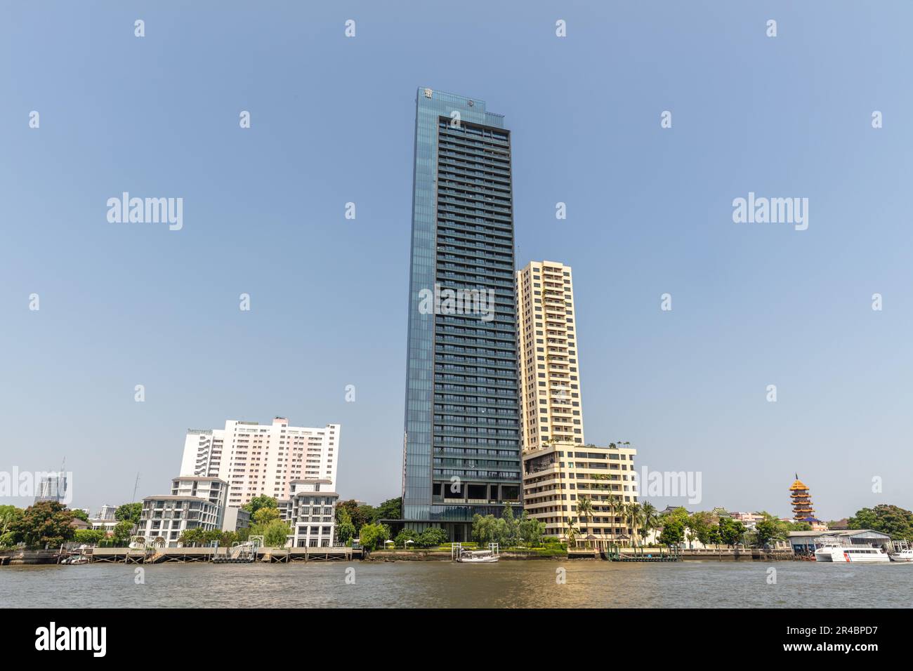 Skyline von Bangkok. Tag Zeit, Stadtzentrum, Thailand. Stockfoto