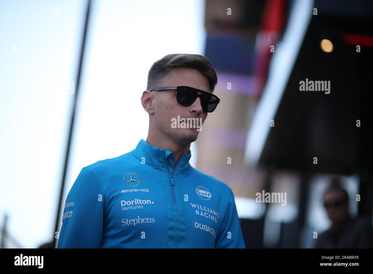 #02 Logan SarSergeant Williams Racing Mercedes während des Monaco GP, 25-28. Mai 2023 in Montecarlo, Formel 1 Weltmeisterschaft 2023. Kredit: Independent Photo Agency Srl/Alamy Live News Stockfoto