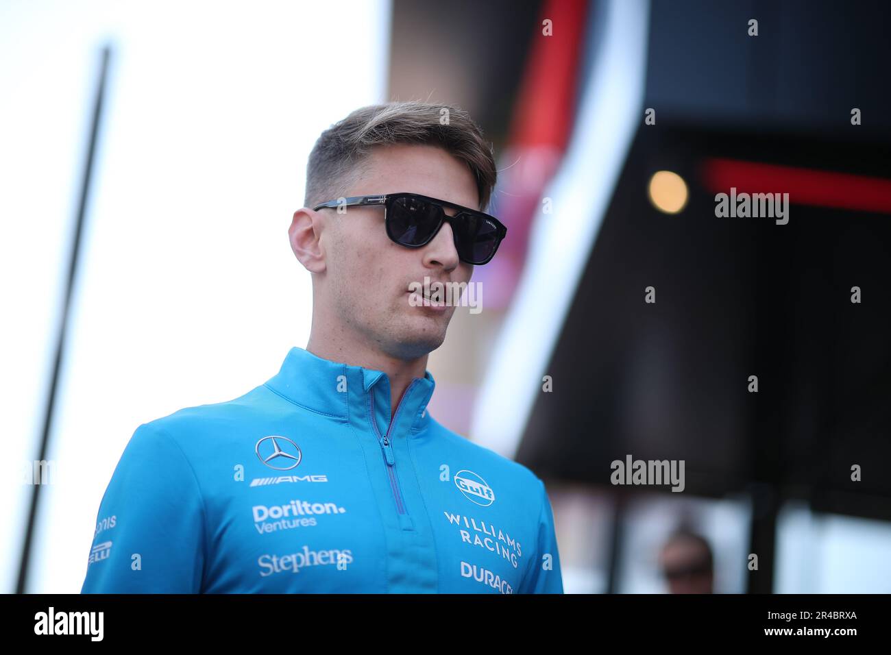 #02 Logan SarSergeant Williams Racing Mercedes während des Monaco GP, 25-28. Mai 2023 in Montecarlo, Formel 1 Weltmeisterschaft 2023. Kredit: Independent Photo Agency Srl/Alamy Live News Stockfoto