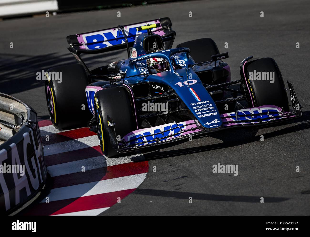 MONACO - Pierre Gasly (Alpin) während der kostenlosen Übung 2. für den Grand Prix von Monaco. ANP REMKO DE WAAL Credit: ANP/Alamy Live News Stockfoto