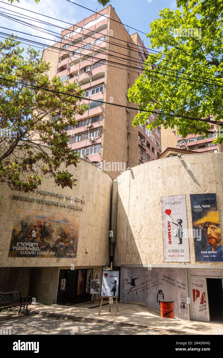 Museum Für Moderne Kunst, Eriwan Jim Torosyan, Gevorg Aramyan, 1985 Stockfoto