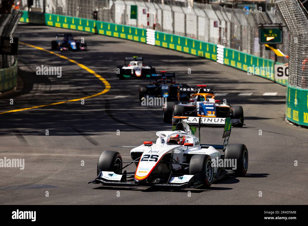 25 BARTER Hugh (gbr), Campos Racing, Dallara F3, Action während der 3. Runde der FIA-Formel-3-Meisterschaft 2023 vom 26. Bis 28. Mai 2023 auf dem Circuit de Monaco in Monaco – Foto Julien Delfosse/DPPI Stockfoto