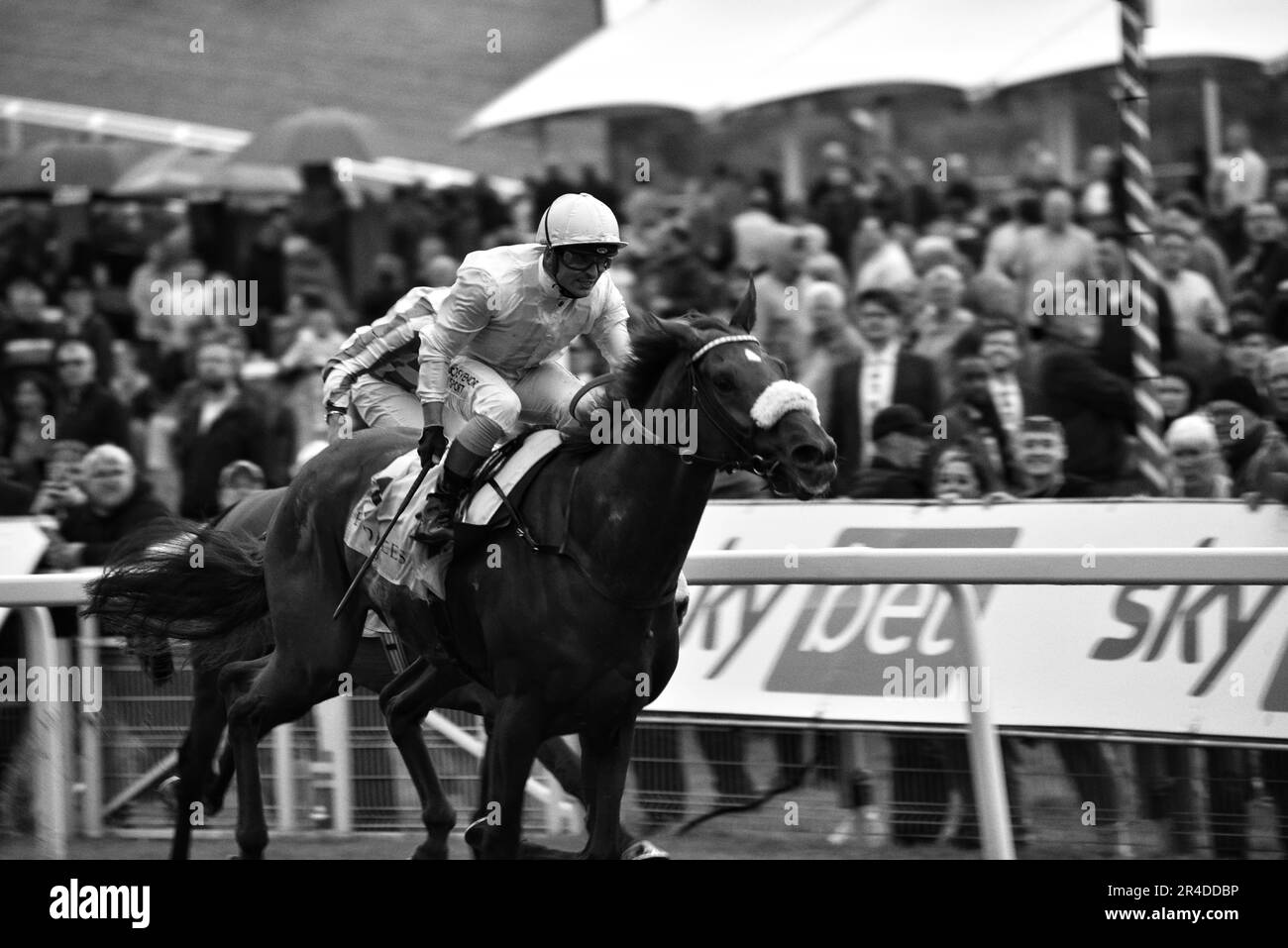 Giavellotto und Andrea Atzeni, der Boodles Yorkshire Cup Stockfoto