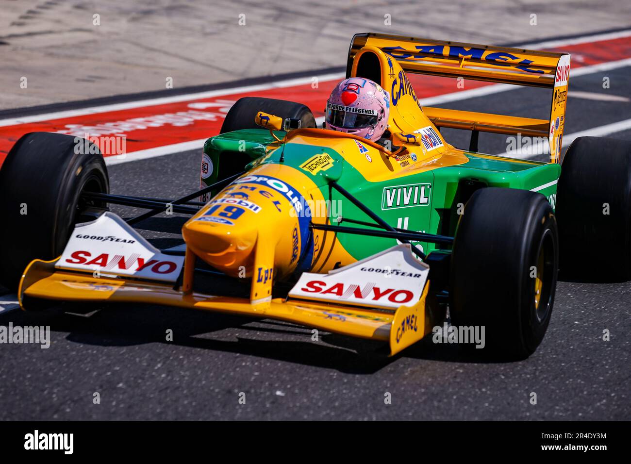 Formel 1 - The FORCE F1 Legends Mark McAllister, Benetton B192 (1992) Lorina McLaughlin Nürburgring Classic 2023, 26. Bis 28. Mai, Deutschland - Photo Xavi Bonilla/DPPI Credit: DPPI Media/Alamy Live News Stockfoto