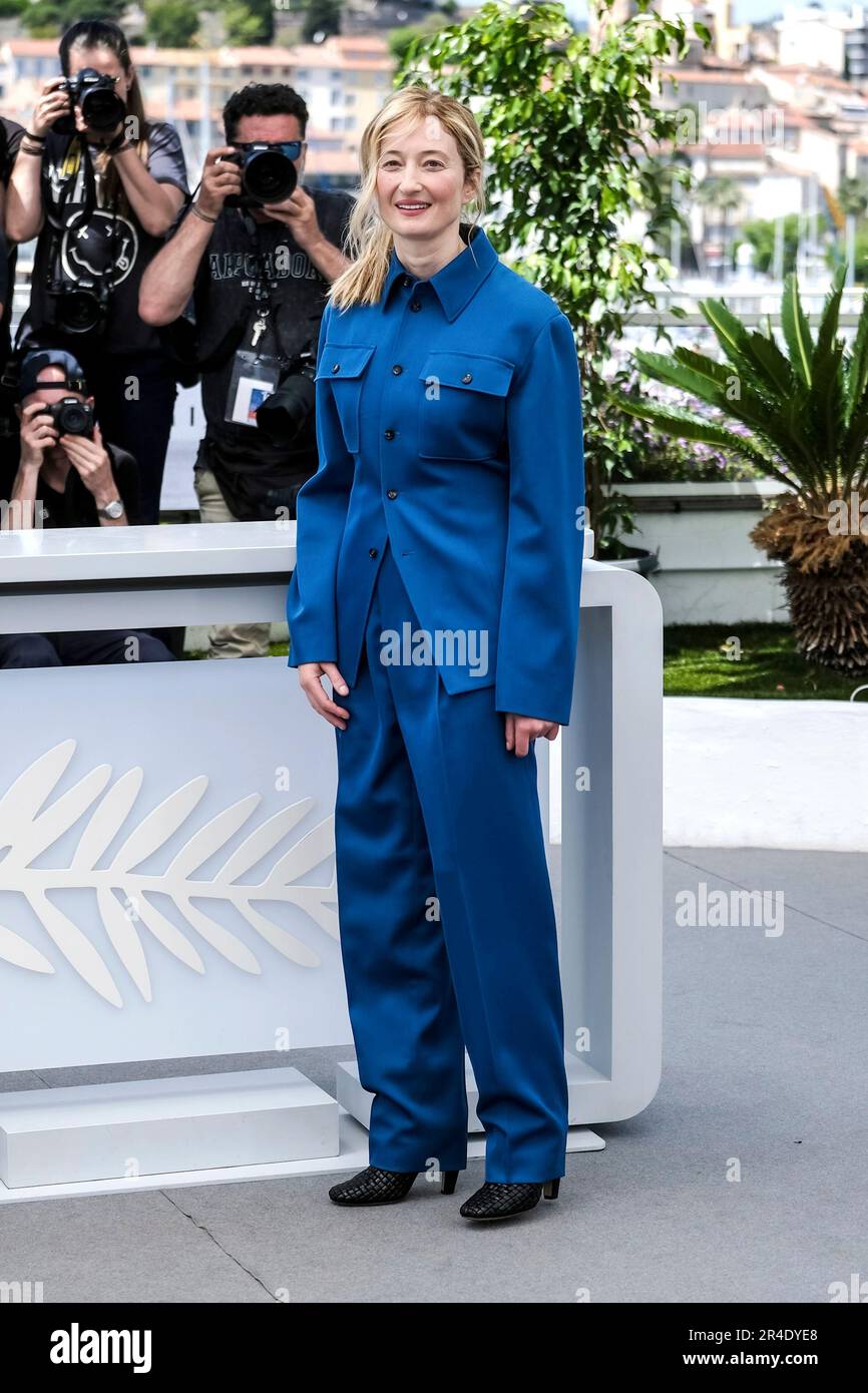 Alba Rohrwacher beim Photocall zum Kinofilm 'La Chimera' auf dem Festival de Cannes 2023 / 76. Internationale Filmfestspiele von Cannes am Palais des Festivals. Cannes, 27.05.2023 Stockfoto