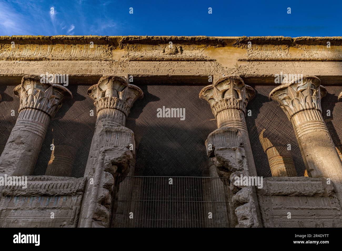 Tempel des gottes Khnum, Esna 41-251 n. Chr. Stockfoto