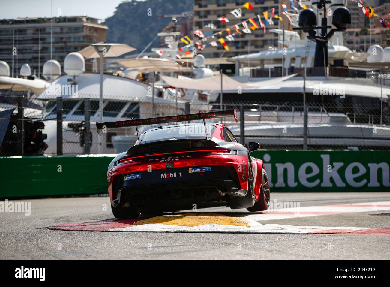 Monte-Carlo, Monaco. 25. Mai 2023. #27 Ghislain Cordeel (B, GP Elite), Porsche Mobil 1 Supercup auf Circuit de Monaco am 25. Mai 2023 in Monte-Carlo, Monaco. (Foto von HIGH TWO) dpa/Alamy Live News Stockfoto