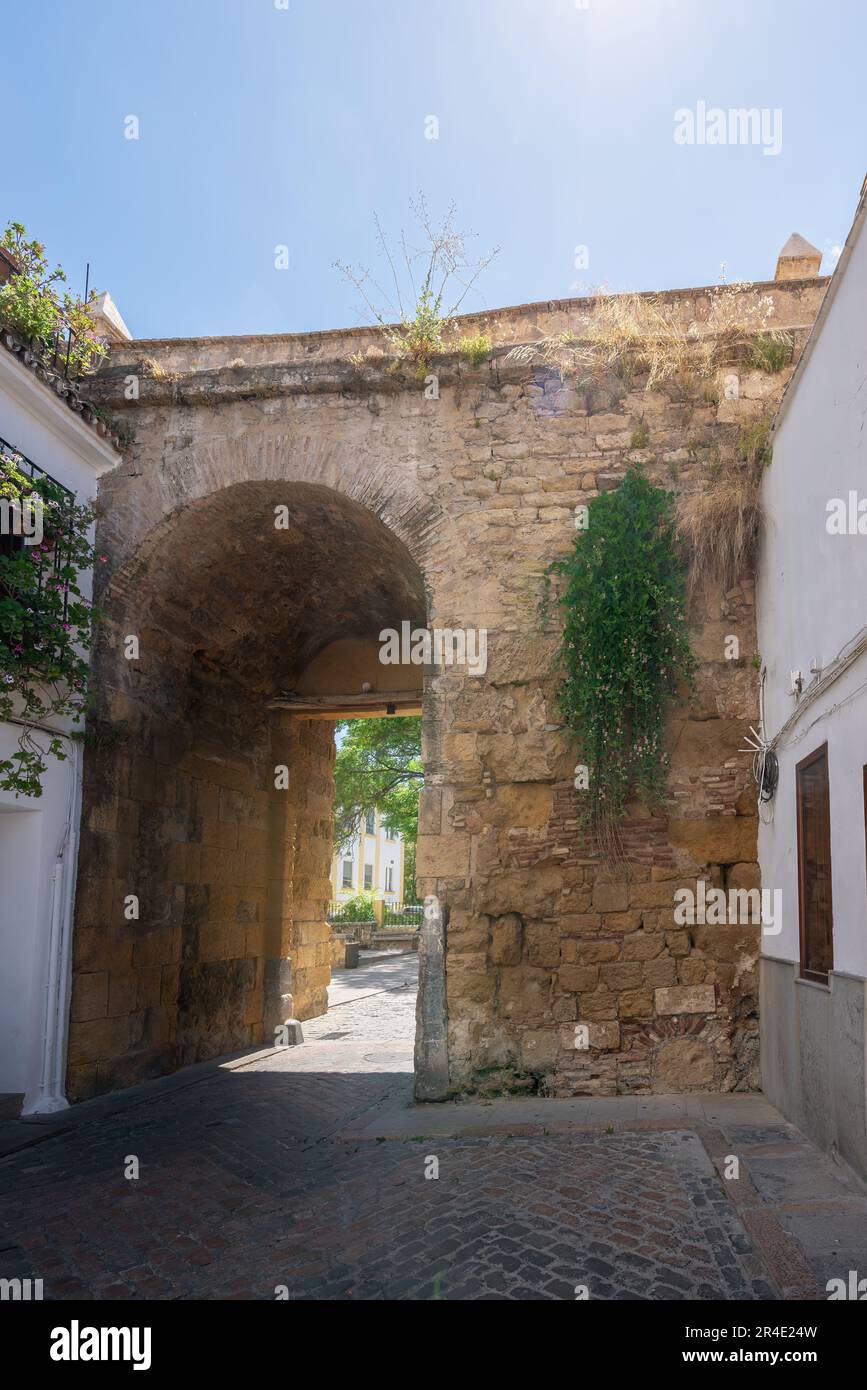 Puerta de Almodovar (Almodovar-Tor) - Cordoba, Andalusien, Spanien Stockfoto